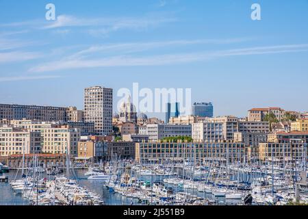 VIEUX PORT DE MARSEILLE, BDR FRANKREICH 13 Stockfoto