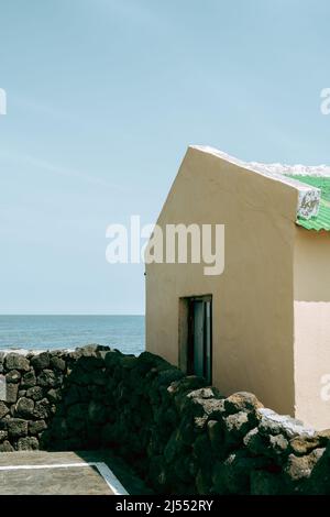 Gimnyeong-ri Küstendorf, Jeju Olle Trail Route 20 auf der Insel Jeju, Korea Stockfoto