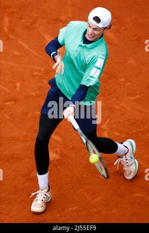 20.. April 2022; RCT Barceloona, Barcelona, Spanien; Barcelona Open Banc Sabadell, ESP: Barcelona Open Banc Sabadell 2022 - Tag drei; Stockfoto