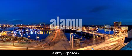 River Lagan, Belfast, County Antrim, Nordirland Stockfoto