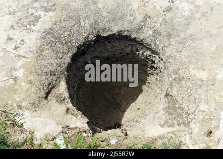 Felsen, Staatliches historisches und kulturelles Reservat Gobustan, Aserbaidschan, Azərbaycan, Asien, UNESCO-Weltkulturerbe Stockfoto