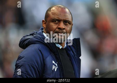 Patrick Vieria Manager von Crystal Palace Stockfoto