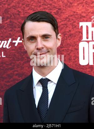 Los Angeles, California, USA 20.. April 2022 Schauspieler Matthew Goode nimmt an Paramount+ Premiere von "The Offer" in den Paramount Studios am 20. April 2022 in Los Angeles, Kalifornien, USA Teil. Foto von Barry King/Alamy Live News Stockfoto