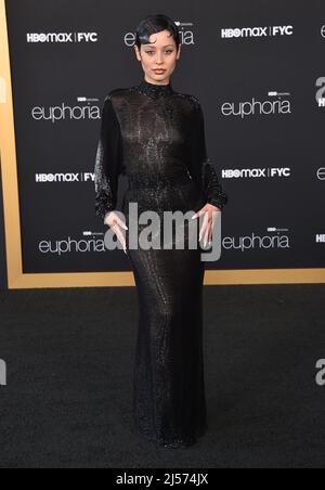 Los Angeles, CA, 20. April 2022, Alexa Demie bei der Ankunft an der Veranstaltung „PHONIA“ in Los Angeles, FYC, die am 20. April 2022 im Academy Museum in Los Angeles, CA, stattfand © OConnor / AFF-USA.com Stockfoto