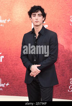 Los Angeles, USA. 20. April 2022. Anthony Ippolito beim Spaziergang auf dem roten Teppich bei der Los Angeles Premiere von Staffel 1 der Paramount Serie 'The Offer' in den Paramount Picturs Studios in Los Angeles, CA am 20. April 2022. (Foto von Scott Kirkland/Sipa USA) Quelle: SIPA USA/Alamy Live News Stockfoto