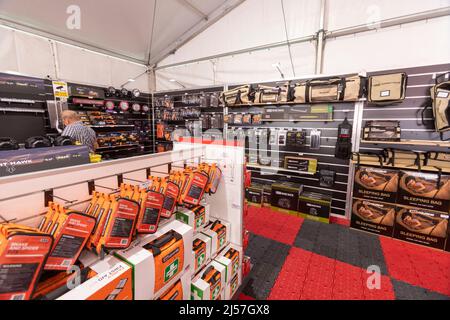 ARB-Stand auf der Sydney Caravan- und Camping-Show mit Camping- und Offroad-Zubehör, Sydney, Australien Stockfoto