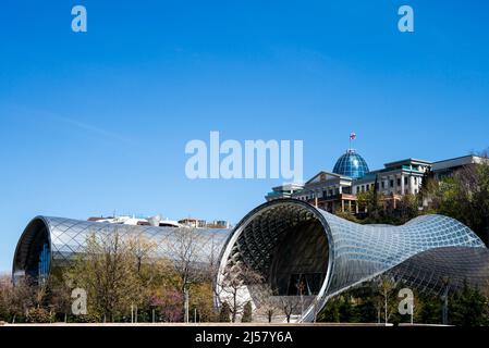 Georgien/Tiflis: Staatspalast der Zeremonien und Konzerthalle Rike Stockfoto