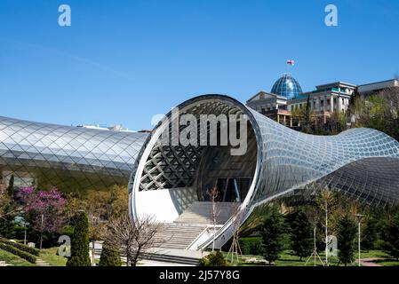 Georgien/Tiflis: Staatspalast der Zeremonien und Konzerthalle Rike Stockfoto