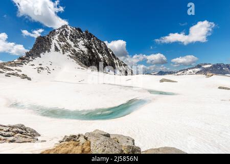 See La Plana, Naturpark Posets Maladeta, spanische pyrenäen Stockfoto