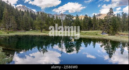 Batisielles See, Posets Maladeta Naturpark, spanische pyrenäen Stockfoto
