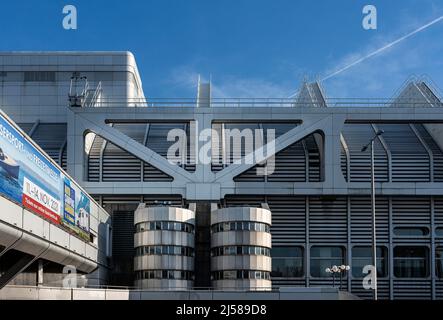 Architektur des International Congress Centrum, Berlin, Deutschland Stockfoto