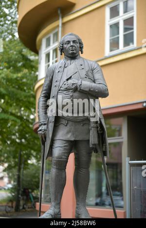 Denkmal für Friedrich Wilhelm I., Soldier King, Weydingerstrasse, Mitte, Berlin, Deutschland Stockfoto