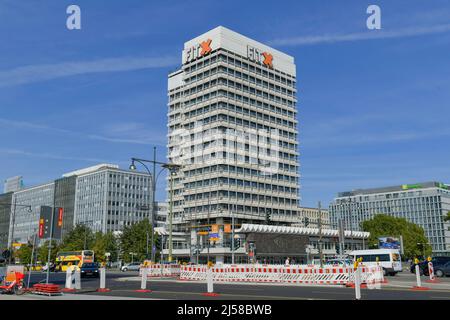 Haus des Reisens, Alexanderstrasse, Alexanderplatz, Mitte, Berlin, Deutschland Stockfoto