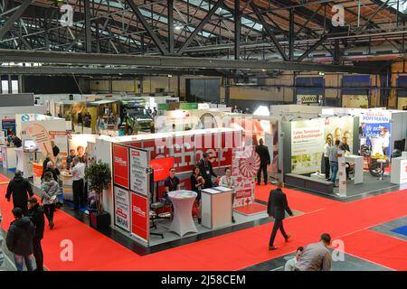 Jobbörse, Arena, Eichenstrasse, Treptow, Treptow-Koepenick, Berlin, Deutschland Stockfoto