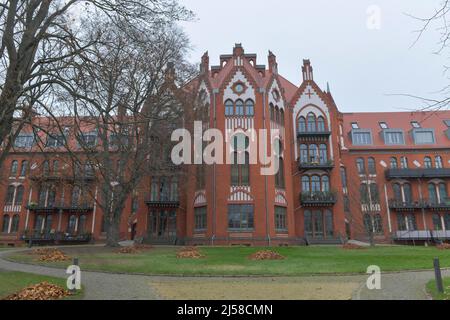 Joli Coeur Housing Project, Ehemaliges Kommunales Krankenhaus, Krankenstation, Max-Buerger-Krankenhaus, Mollwitzstraße, Charlottenburg, Berlin, Deutschland Stockfoto