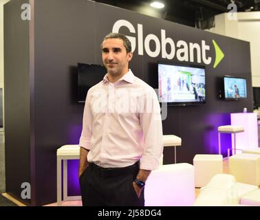 Miami Beach, USA. 18. April 2022. Martin Nanni nimmt am 18. April 2022 im Miami Beach Convention Center in Miami Beach, Florida, an der Emerge Americas 2022 Teil. (Foto von JL/Sipa USA) Quelle: SIPA USA/Alamy Live News Stockfoto