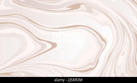 Struktur aus Vektormarmor. Flüssiger abstrakter Hintergrund mit heller Marmorstruktur. Pastellfarben eleganter abstrakter Hintergrund mit flüssigen Formen. Stock Vektor