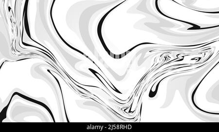 Struktur aus Vektormarmor. Flüssiger abstrakter Hintergrund mit heller Marmorstruktur. Pastellfarben eleganter abstrakter Hintergrund mit flüssigen Formen. Stock Vektor