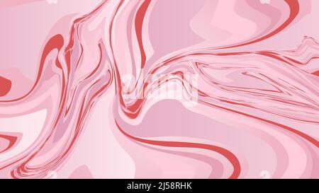 Struktur aus Vektormarmor. Flüssiger abstrakter Hintergrund mit heller Marmorstruktur. Pastellfarben eleganter abstrakter Hintergrund mit flüssigen Formen. Stock Vektor