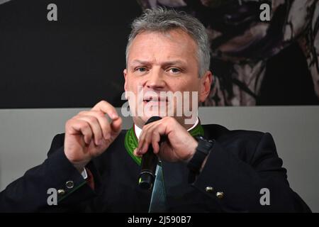 Gmund, Deutschland. 21. April 2022. Kredit: dpa/Alamy Live Nachrichten Stockfoto