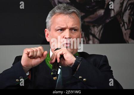 Gmund, Deutschland. 21. April 2022. Kredit: dpa/Alamy Live Nachrichten Stockfoto