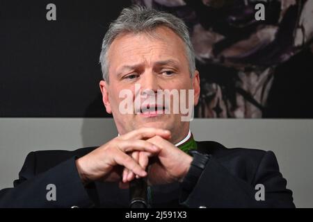 Gmund, Deutschland. 21. April 2022. Kredit: dpa/Alamy Live Nachrichten Stockfoto