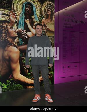 Mailand, Italien. 09. April 2022. Mailand, Italien David Lachapelle I Believe in Miracles-Ausstellung im MUDEC, an der die Kuratoren David Lachapelle, Reiner Opoku und Denis Curti von 22. April bis 11 2022. September 90 Werke im Bild: David Lachapelle Quelle: Independent Photo Agency/Alamy Live News Stockfoto