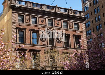 Das historische Robb House auf der Park Avenue, New York City, USA Stockfoto