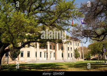 Texas Christian University, TCU Campus Stockfoto