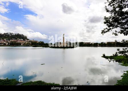 See Anosy in Antananarivo, Madagaskar. Stockfoto