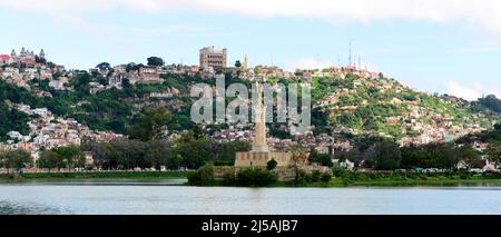 See Anosy in Antananarivo, Madagaskar. Stockfoto