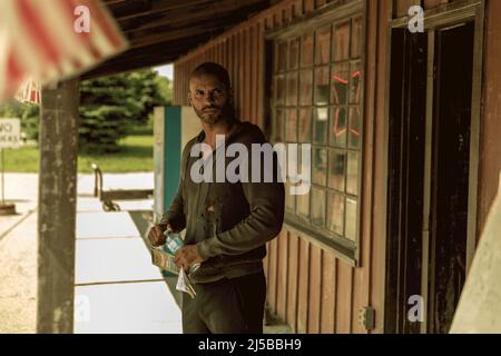 RICKY WHITTLE in AMERICAN GODS (2017), Regie BRYAN FULLER. Kredit: STARZ / Album Stockfoto