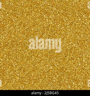 Goldene Glitzer Textur weihnachten Hintergrund. Nahtlose Textur. Stockfoto