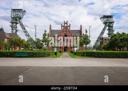 Dortmund, Nordrhein-Westfalen, Deutschland - LWL Industriemuseum Zollern. Die Kolonie ZOLLERN ist eine stillzuleerende Kohlemine im Nordwesten der Ci Stockfoto