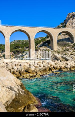 Viaduc de la Vesse Le Rove Marseille Frankreich Paca 13 Stockfoto