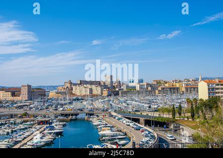 Vieux Port de Marseille, Provence Frankreich Paca 13 Stockfoto