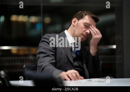 Oleksiy Honcharuk, Premierminister der Ukraine, in London, November 2019. Ein ukrainischer Politiker. Vom 29. August 2019 bis zum 4. März 2020 war er Premierminister der Ukraine.Foto von David Levenson/Alamy Stockfoto