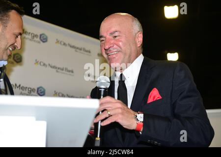 Miami Beach, FL, USA. 19. April 2022. Kevin O'Leary nimmt am 19. April 2022 im Miami Beach Convention Center in Miami Beach, Florida, an der Emerge Americas 2022 Teil. Kredit: Mpi10/Media Punch/Alamy Live Nachrichten Stockfoto