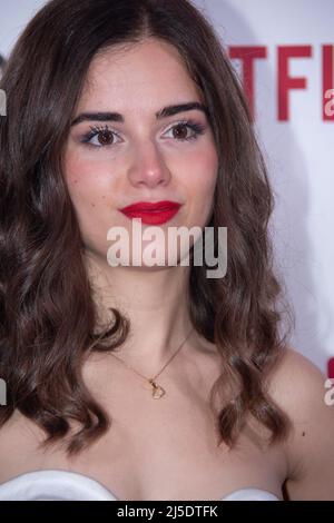 Julia Gibert actriz Festival de Cine de barcelona 2022 Stockfoto