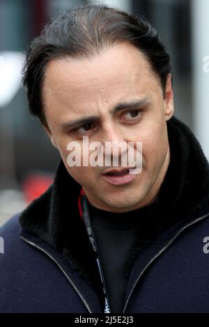 Imola, Italien. 22. April 2022. Der BH von „Rua“. Emilia Romagna Grand Prix, Freitag, 22.. April 2022. Imola, Italien. Quelle: James Moy/Alamy Live News Stockfoto