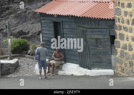 Puerto de La Aldea de San Nicolás Stockfoto