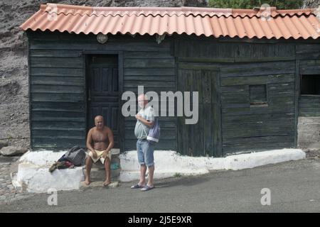 Puerto de La Aldea de San Nicolás Stockfoto