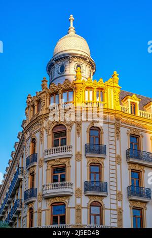 Tägliches Leben in Valencia, Spanien, 2022 Stockfoto