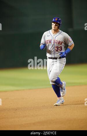 Phoenix, Arizona, USA. 22. Apr, 2022. Zwischen den New York Mets und den Arizona Diamondbacks auf dem Case Field in Phoenix, Arizona. Michael Cazares/Cal Sport Media. Kredit: csm/Alamy Live Nachrichten Stockfoto