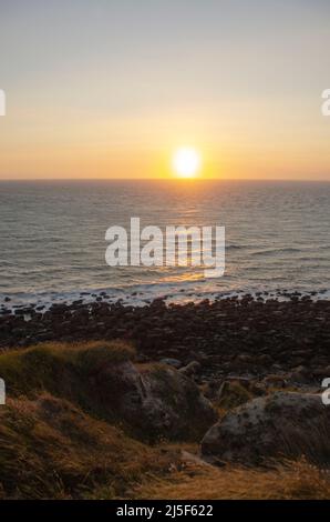 frankreich-die Côte d'Opale (Opalküste) ist der französische Küstenstreifen des Ärmelkanals von Dunkerque im Norden bis zur Mündung der Somme im Süden Stockfoto