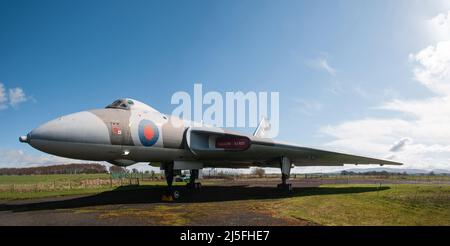 Solway Aviation Museum - Avro Vulcan B.2 XJ823 Stockfoto