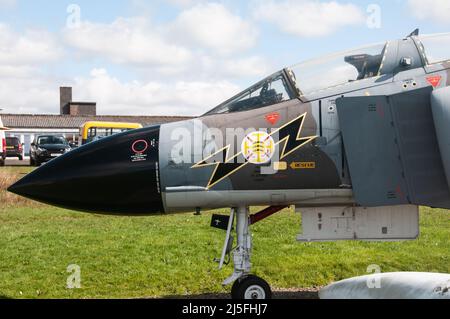Solway Aviation Museum - Mc Donell Douglas Phantom FGR2 XV406 Stockfoto