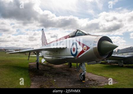 Solway Aviation Museum - English Electric Lightning F53 ZF583 Stockfoto