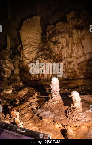 Tham Lod Cave in der Nähe von Pai, in Mae Hong Son, Thailand Stockfoto