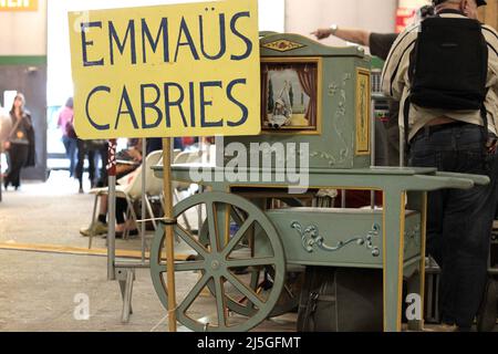 Emmaüs lors son 13e Salon Paris Porte de Versailles 23 juin 2012 Stockfoto